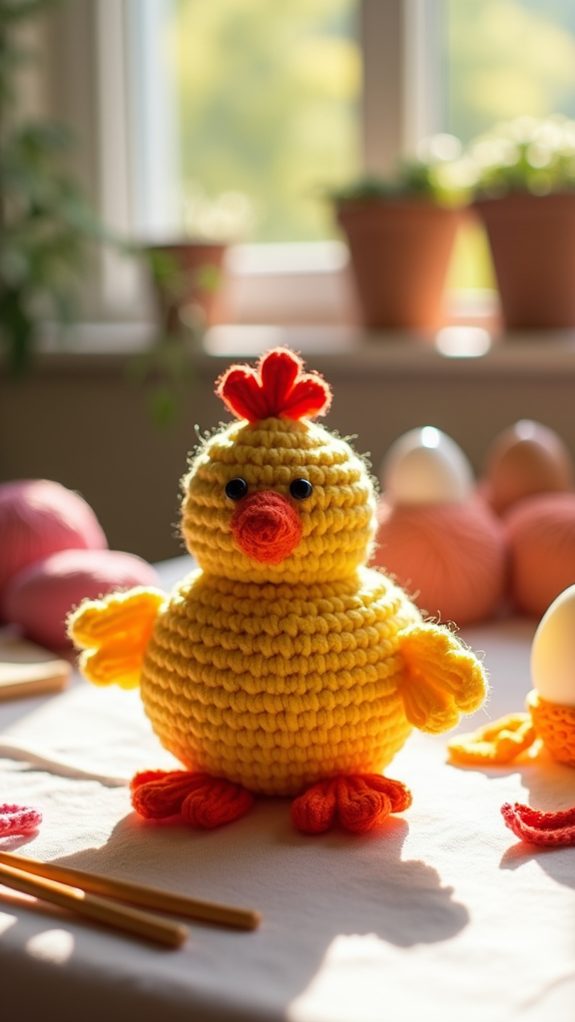 warmth for chicken eggs