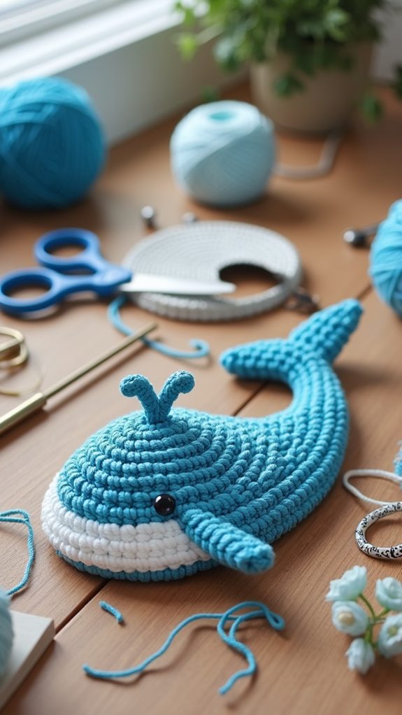whale themed amusement park attraction