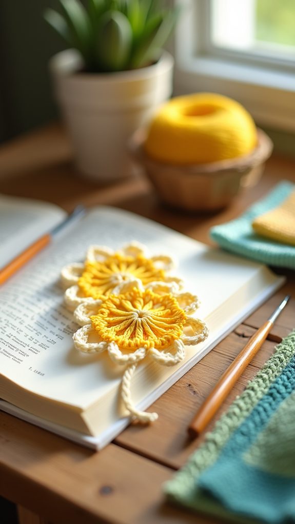 whimsical floral reading companion