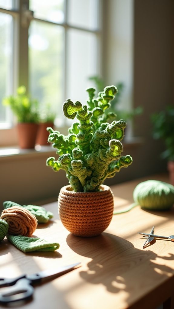 zz plant yarn crafting
