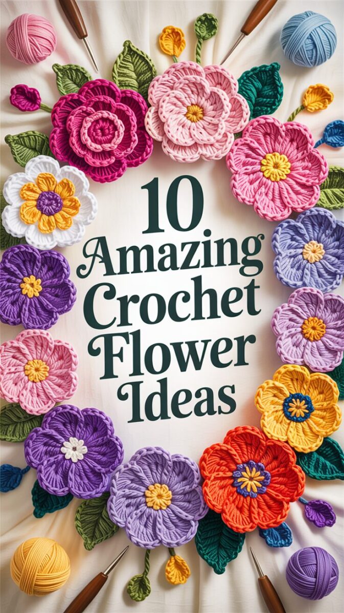 Crochet Flower Ideas