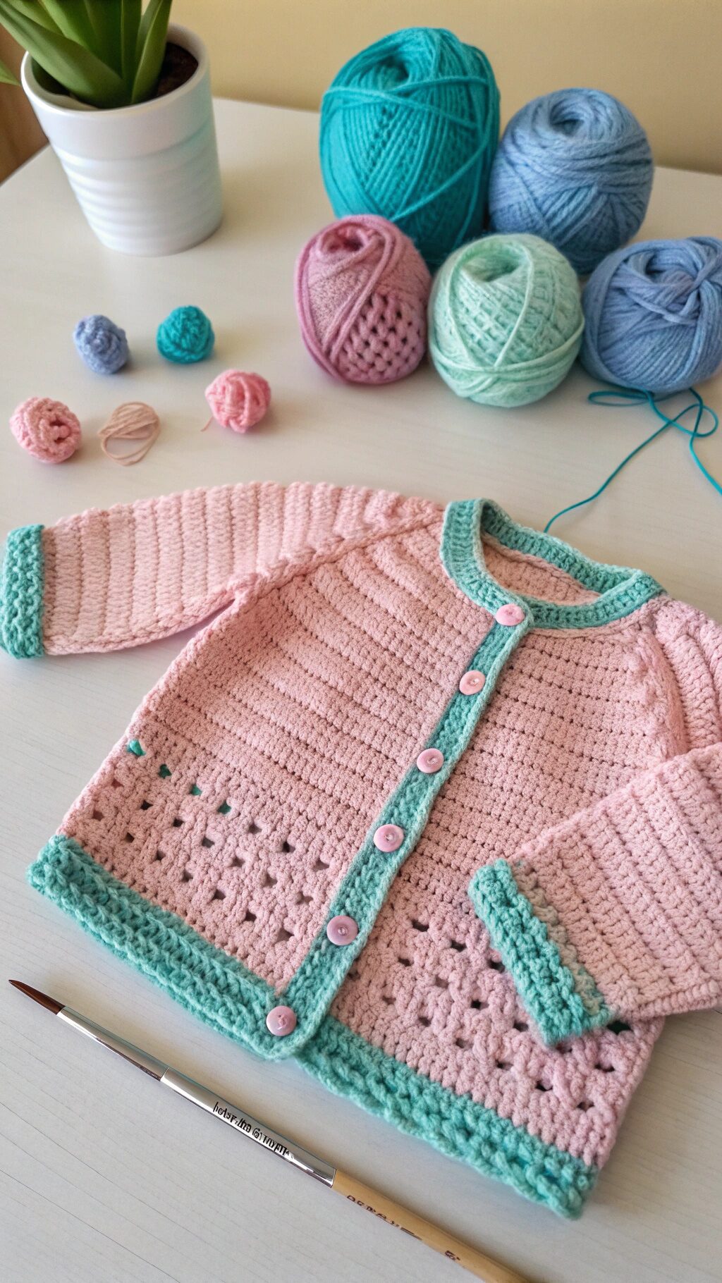 Reversible Baby Jacket