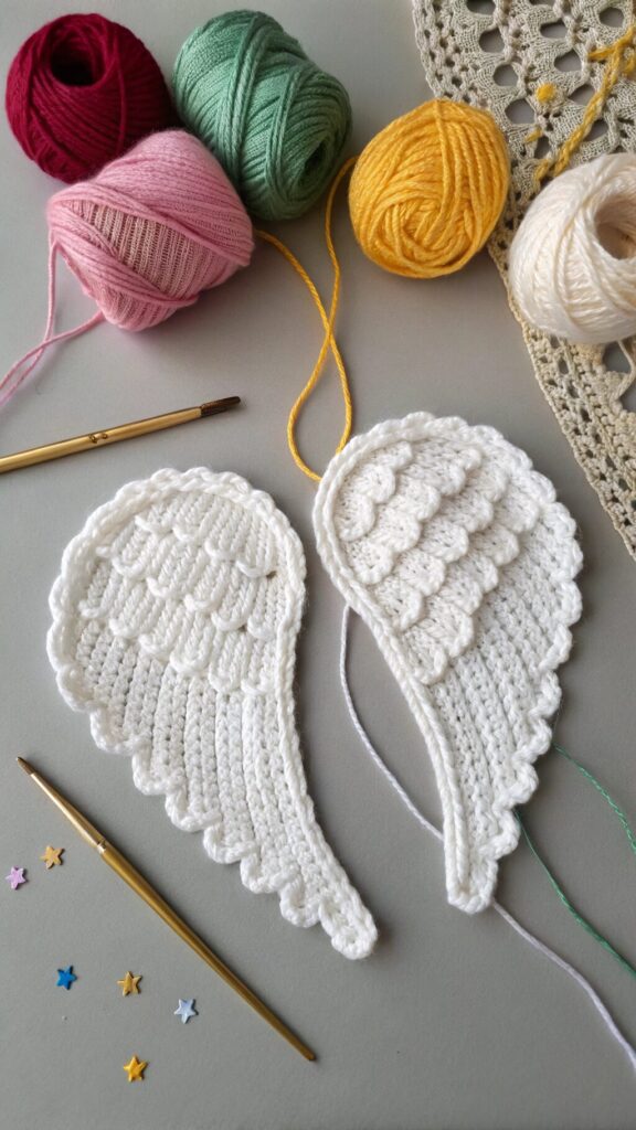 Crochet Angel Wings