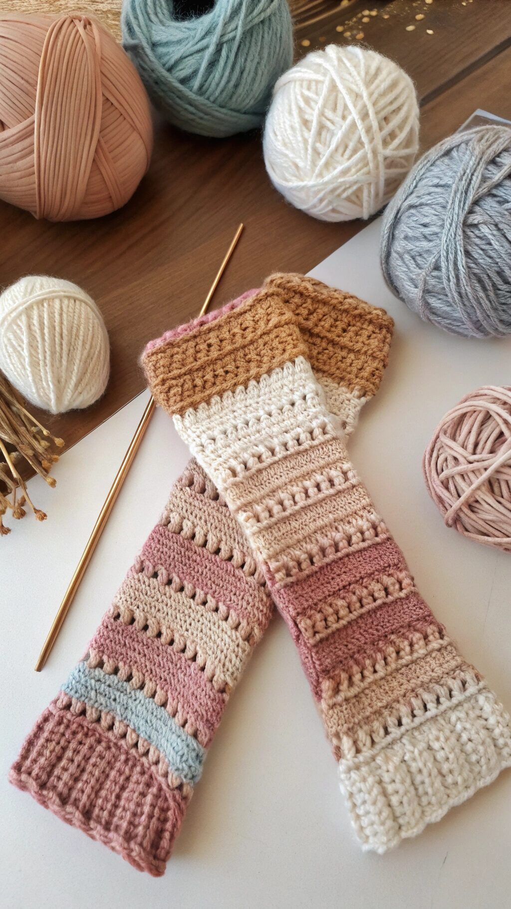 Cozy Alpaca Blend Arm Warmers