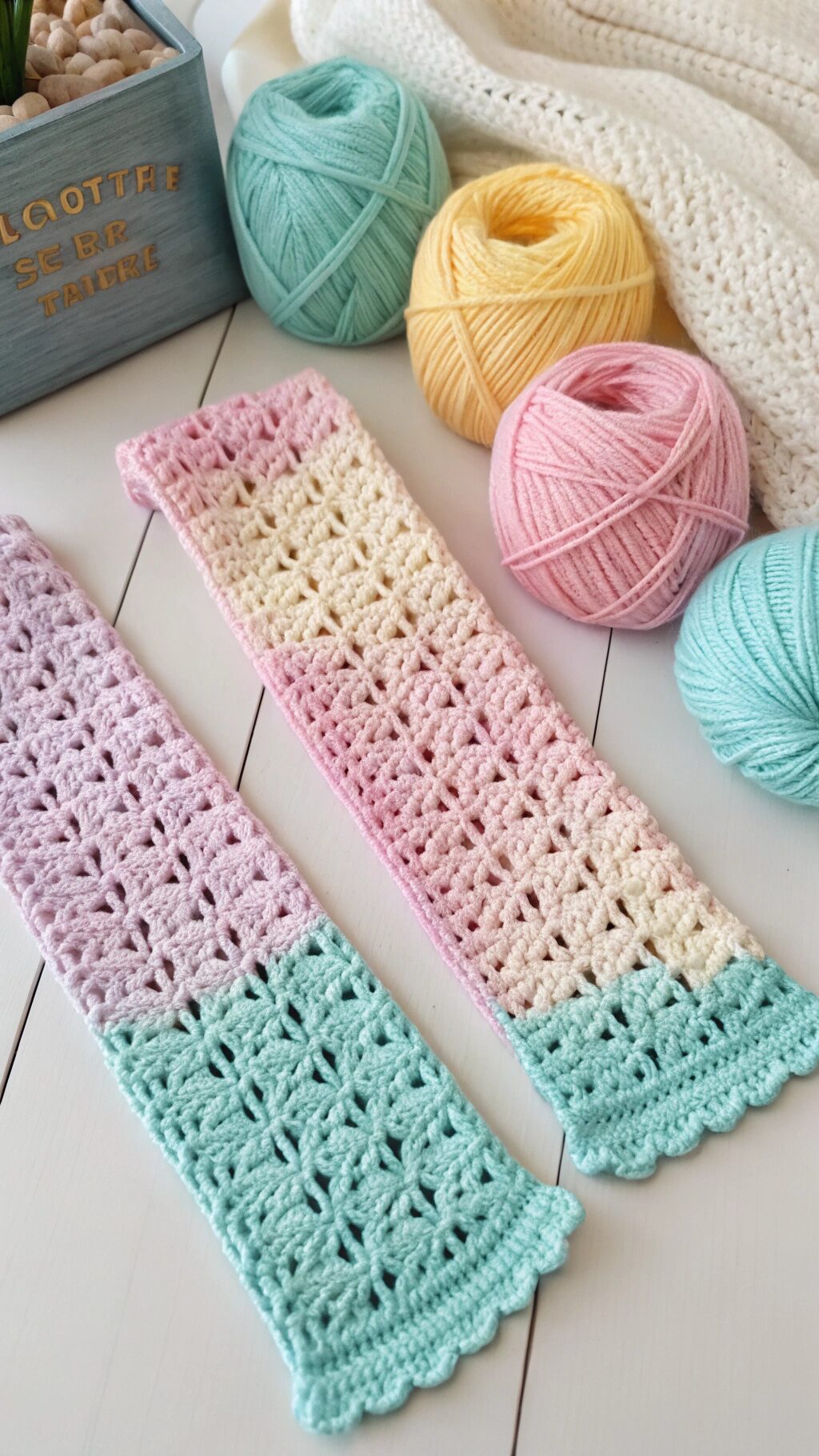 Lightweight Summer Crochet Warmers