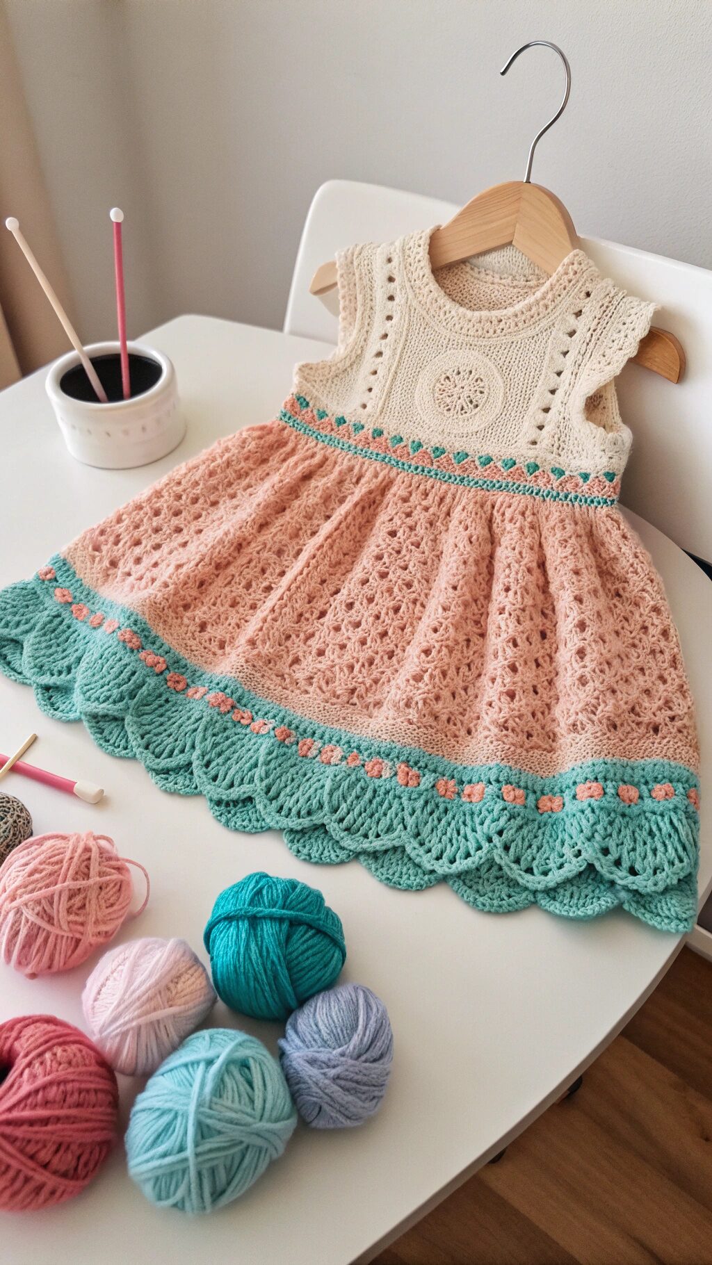 Boho Chic Crochet Dress