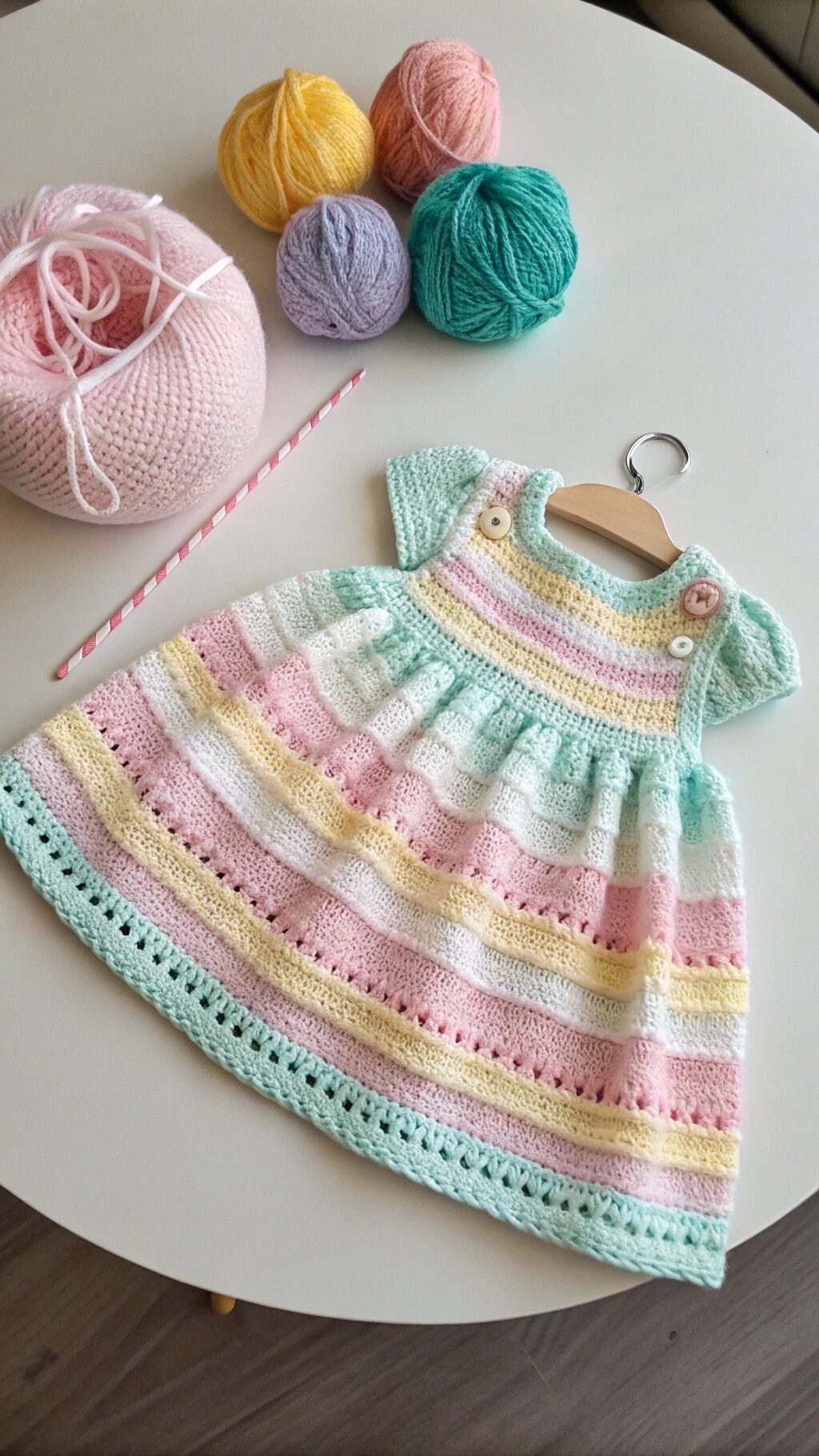 Striped Color Block Dress