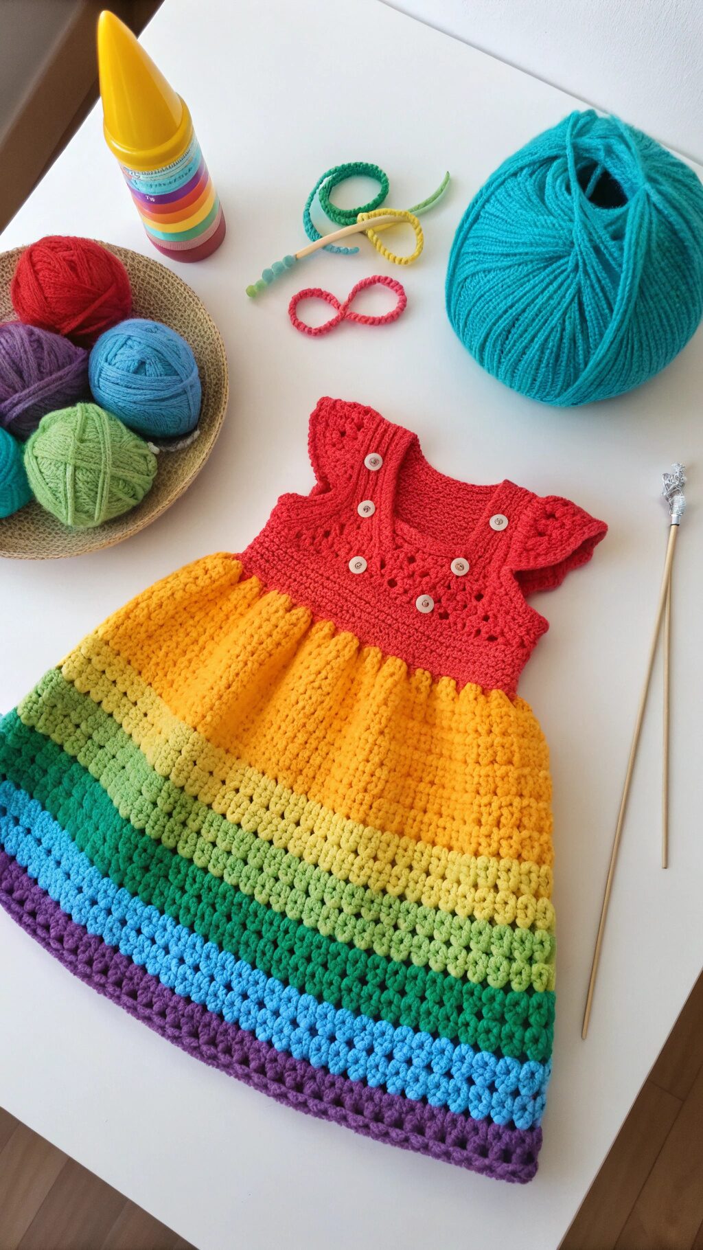 Rainbow Bright Dress