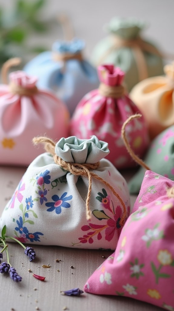 aromatic herbal fragrance packets