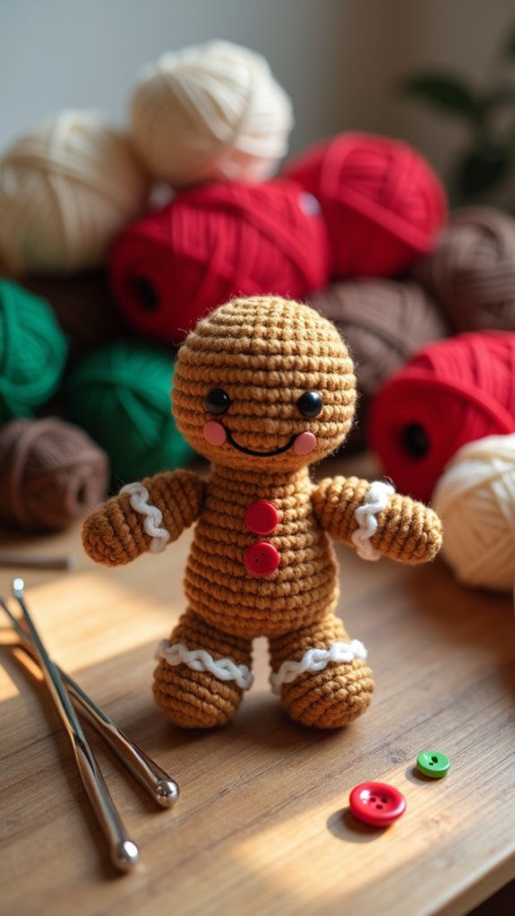 button eyed gingerbread man