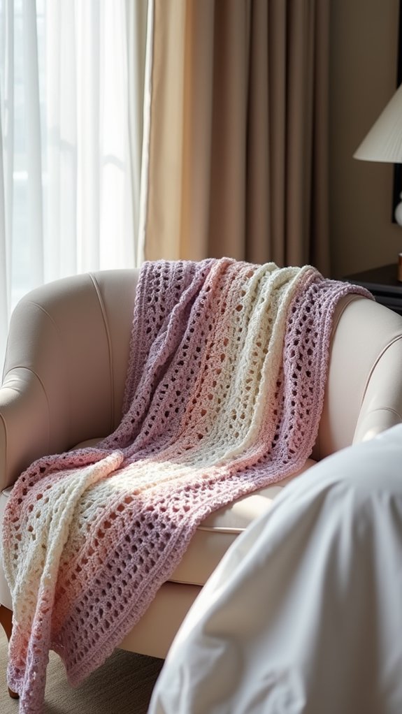 casual triangle shawl design
