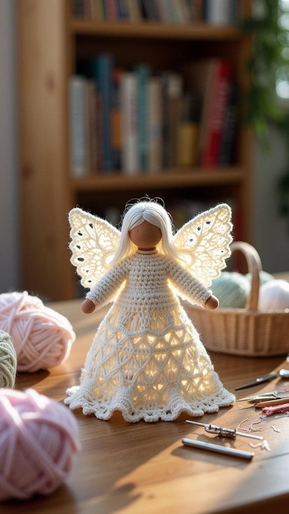 classic crochet angel design