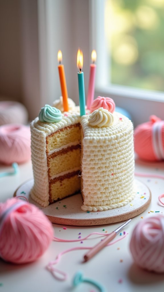 classic vanilla birthday cake