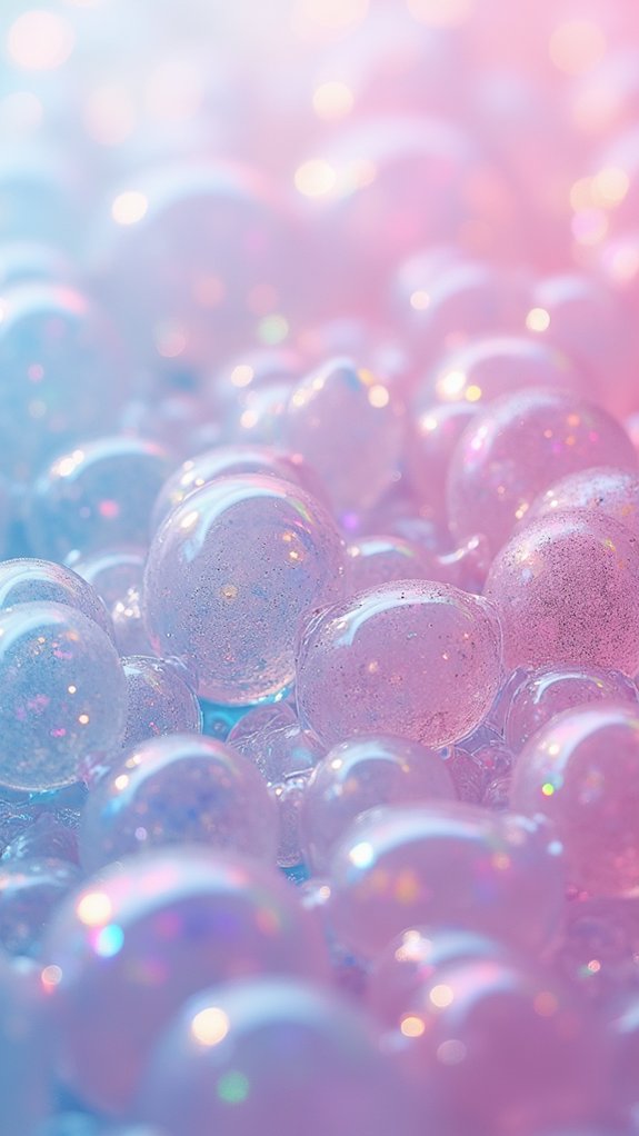 clear stretchy gooey substance