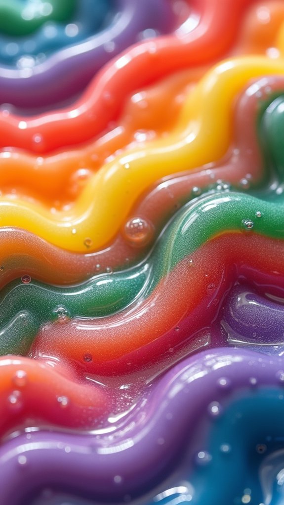 colorful stretchy gooey fun