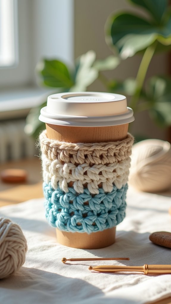 cozy beachy shell stitch