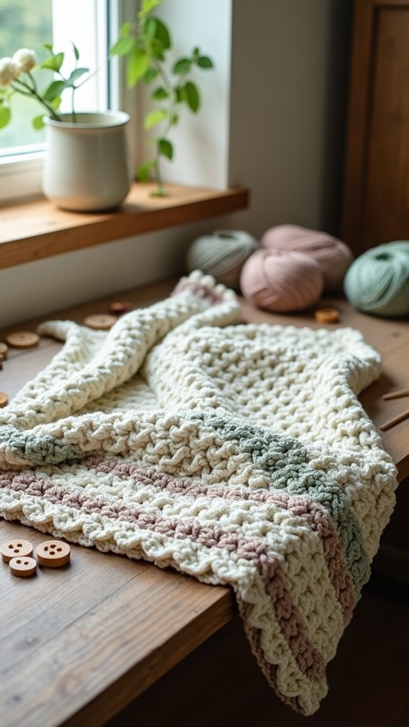 cozy country inspired textile design