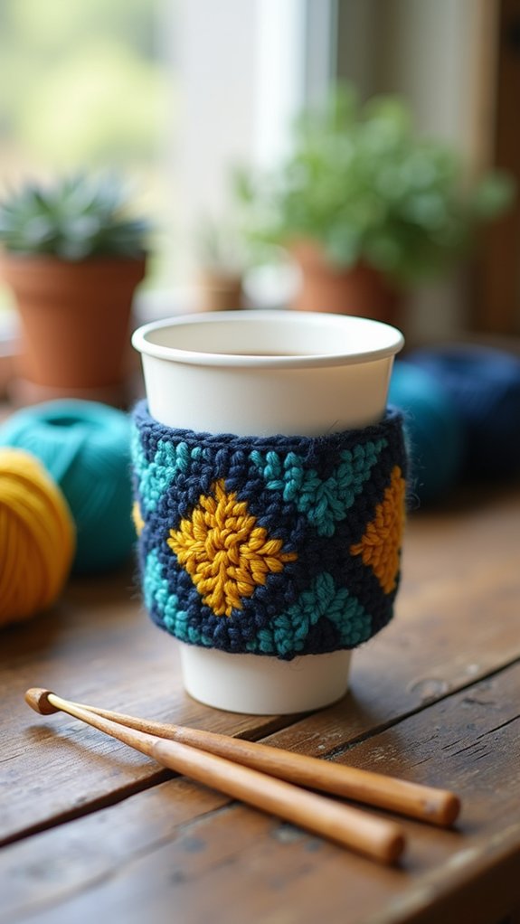 cozy geometric patterned design