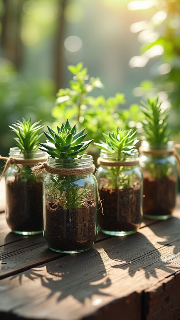 creative reuse of jars