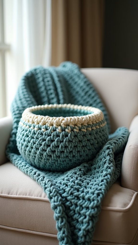 crochet bowl cozy tutorial