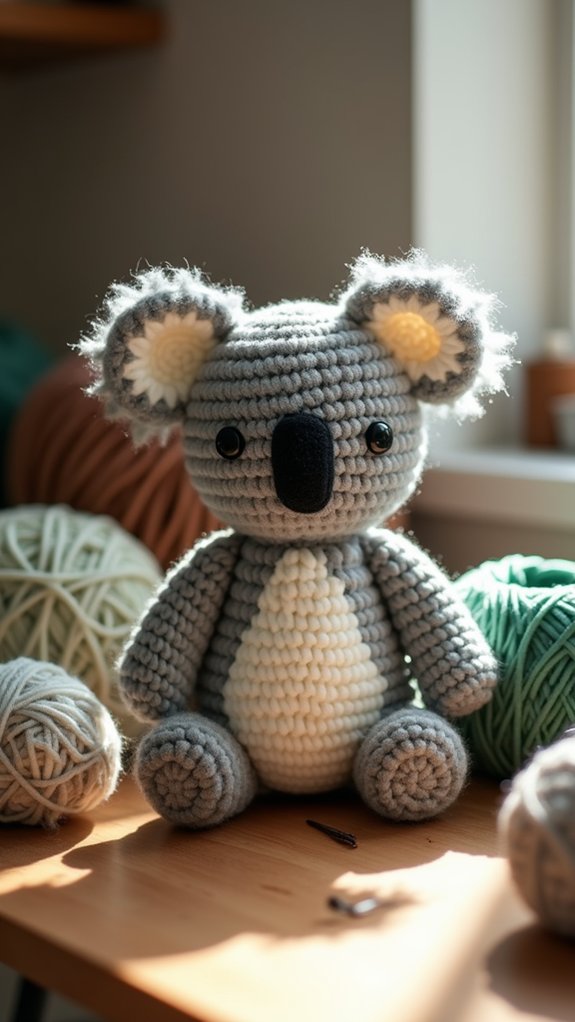 crochet koala toy pattern