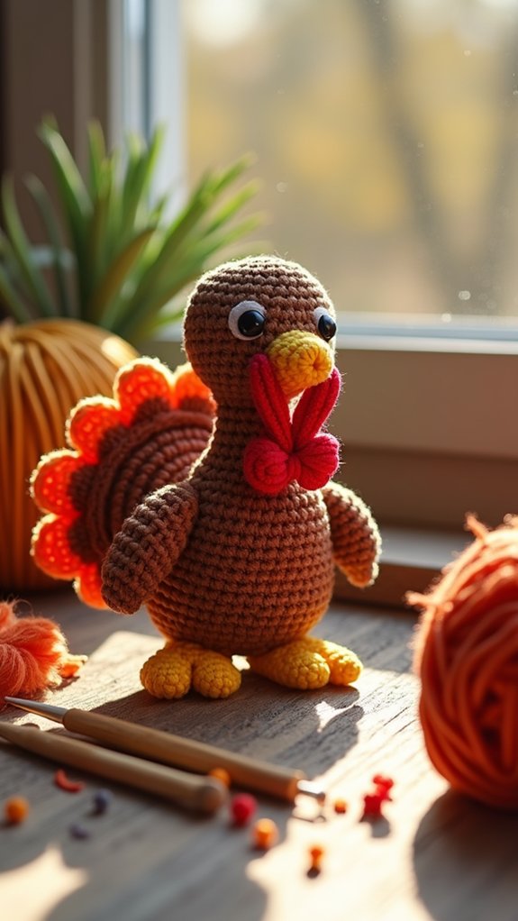 crochet turkey pattern instructions