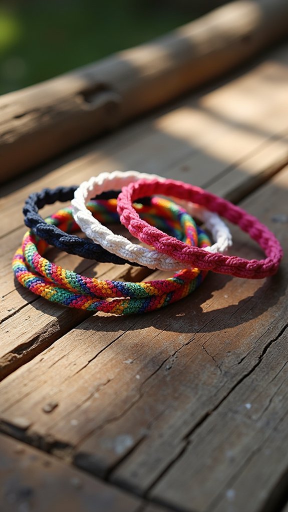 customizable adjustable knot bracelet