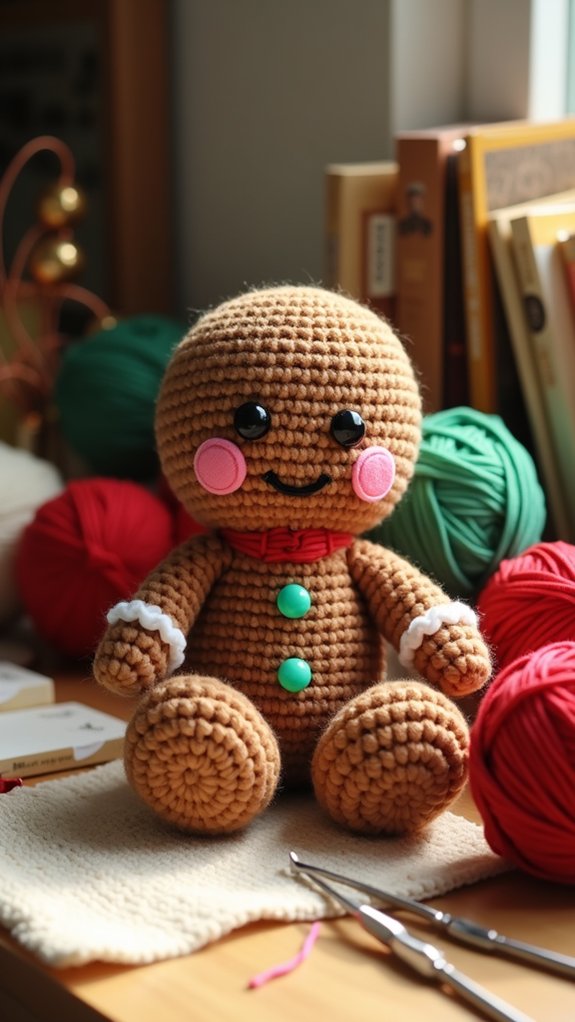 cute gingerbread man toy