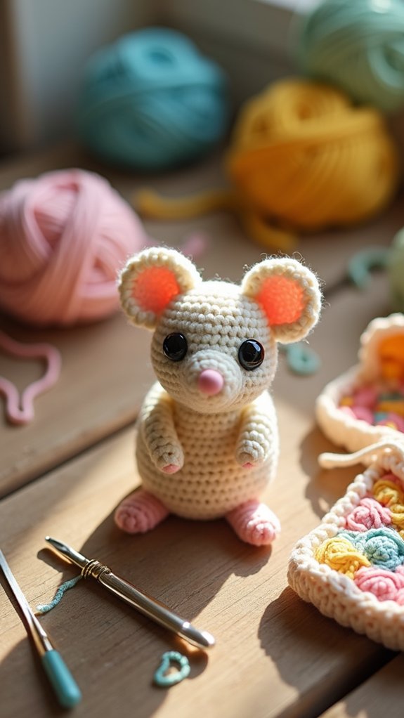 cute mouse backpack accessory
