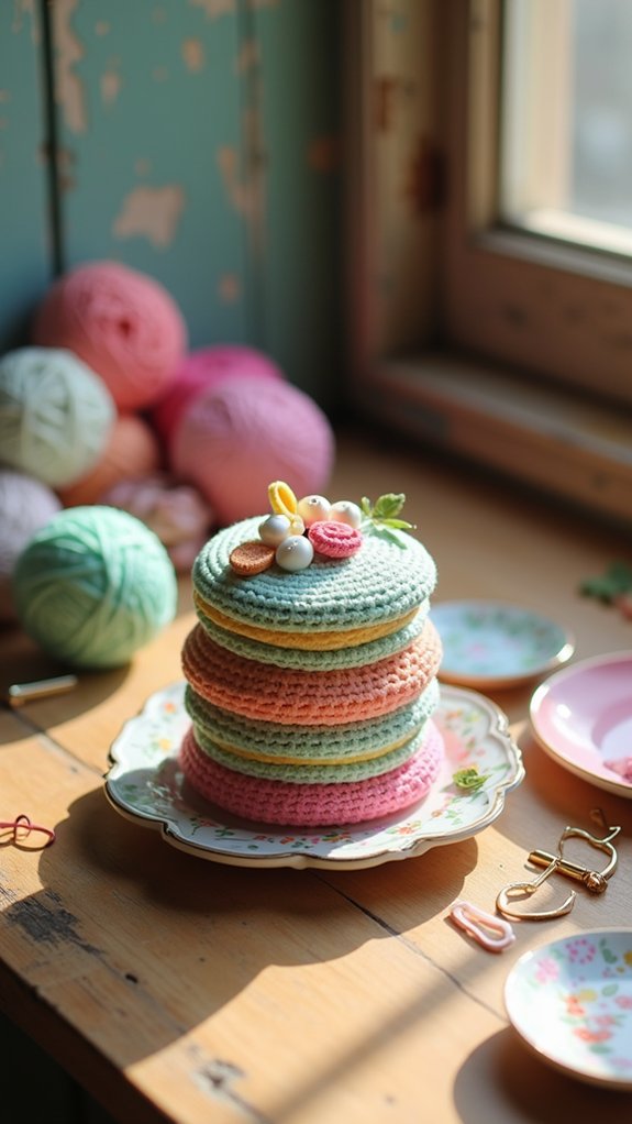 delicate layered dessert delight