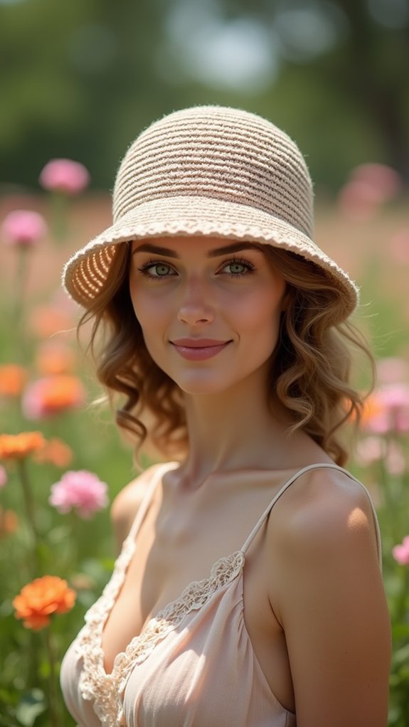 elegant vintage hat style