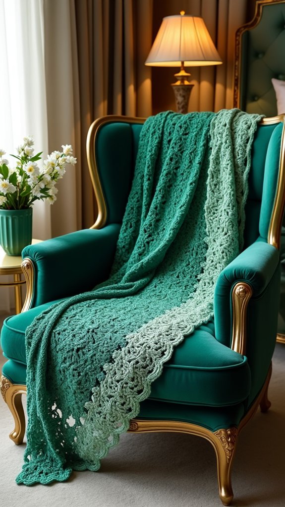 fashionable triangle shawl statement