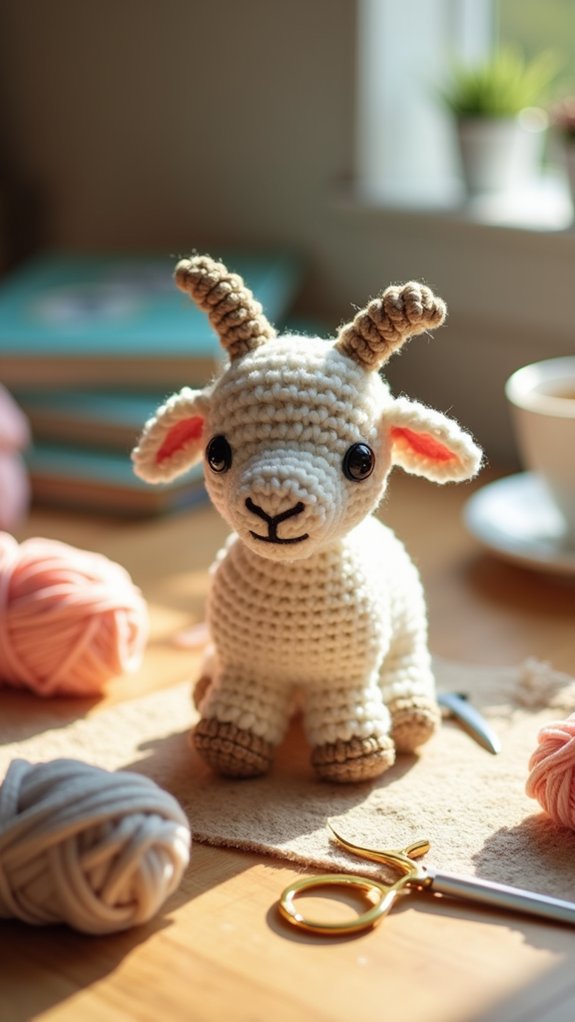 goat ornament design instructions