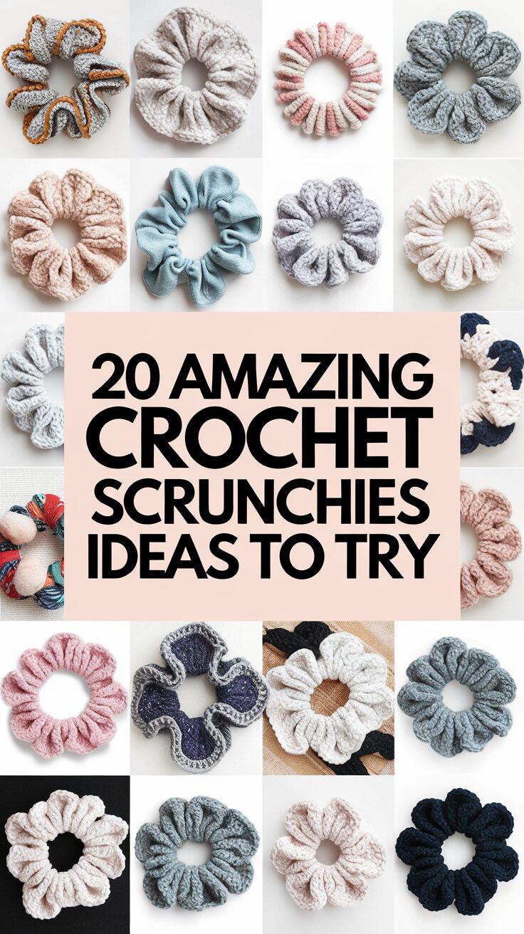 Crochet Scrunchies