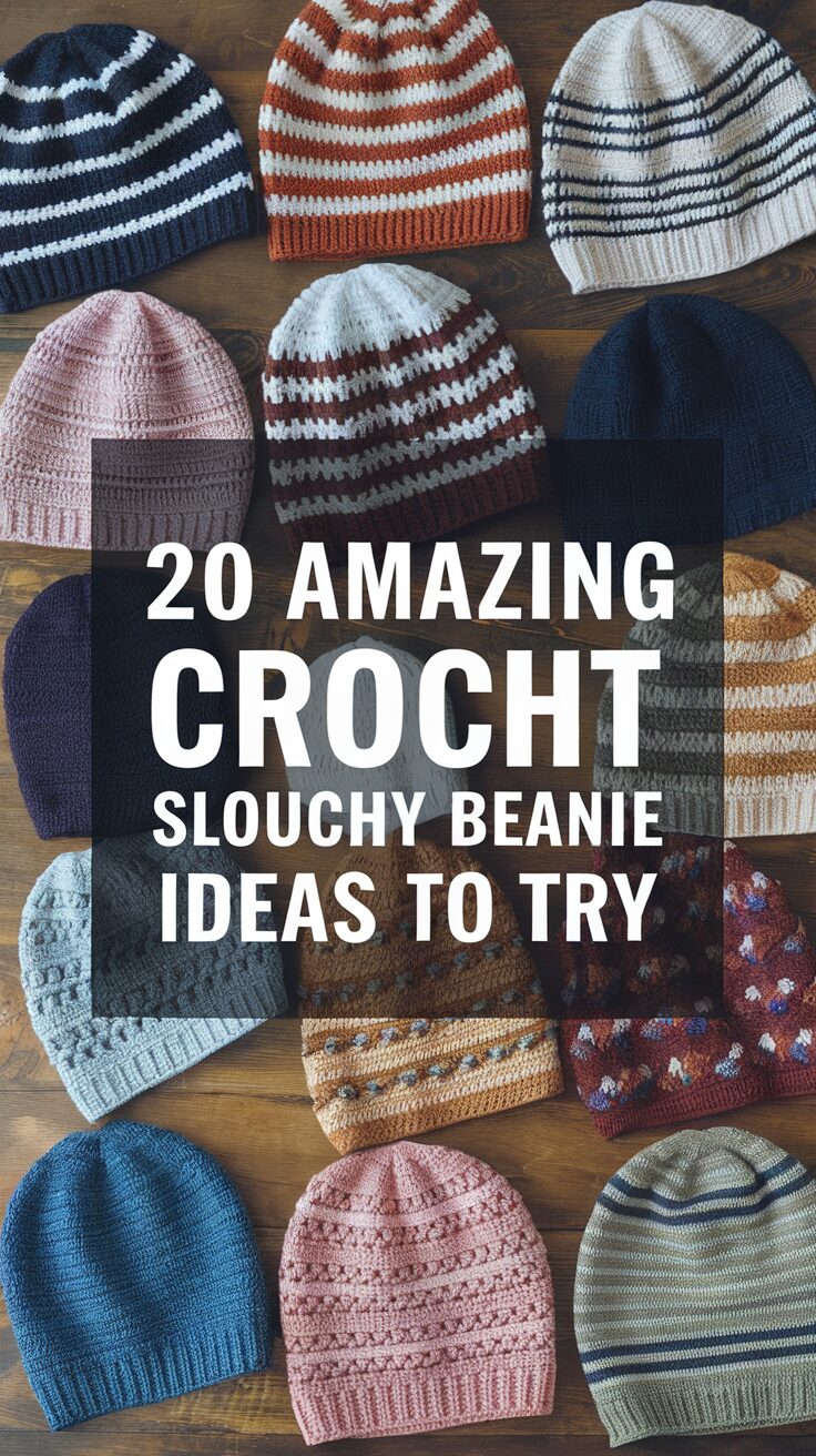 Crochet Slouchy Beanie