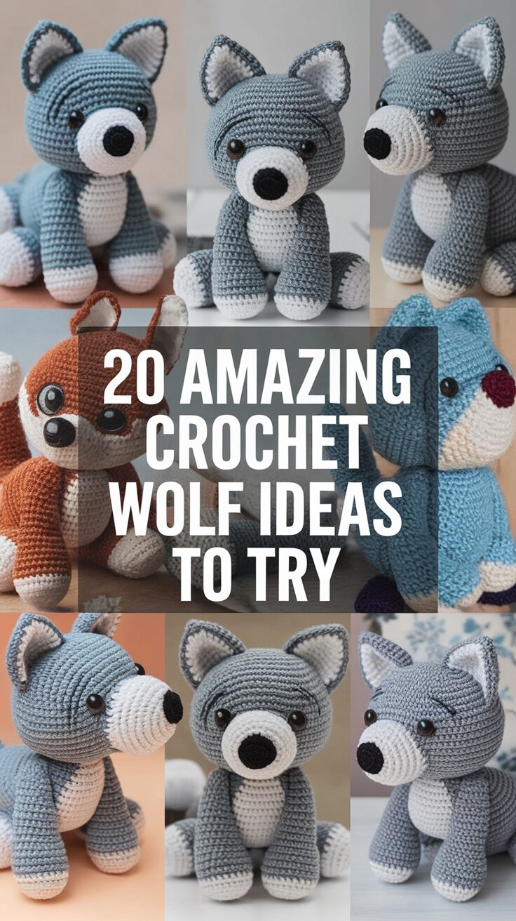 Crochet Wolf