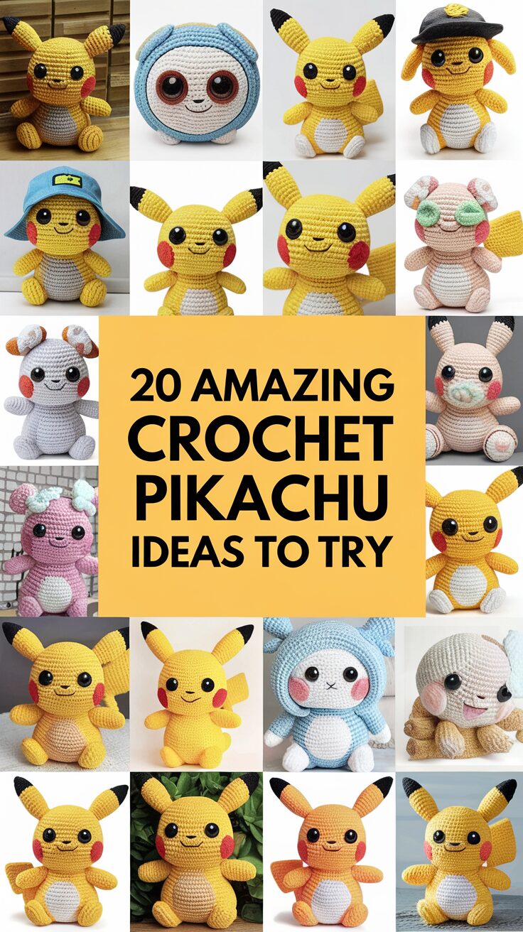 Crochet Pikachu