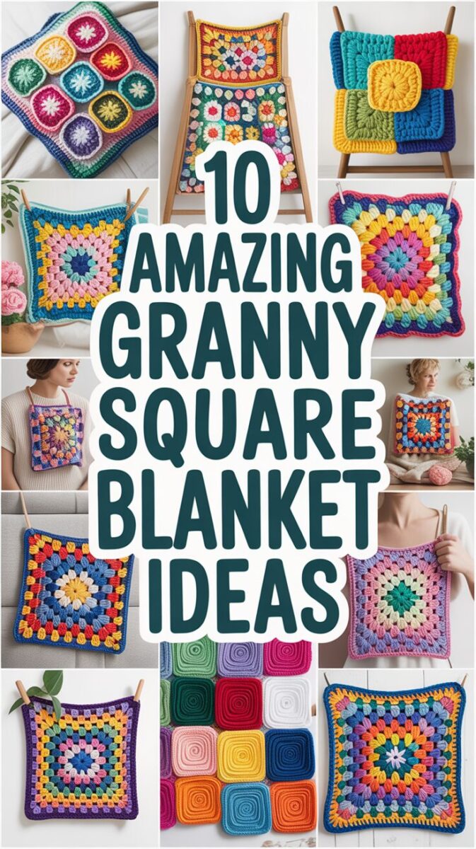 Granny Square Blanket Ideas