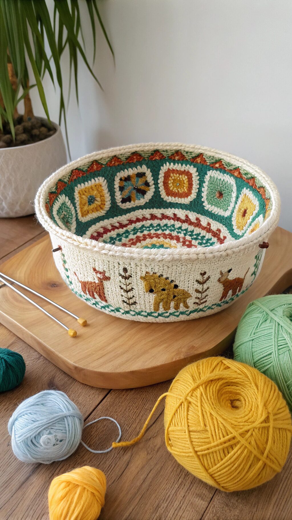 Animal Print Bowl Cozy