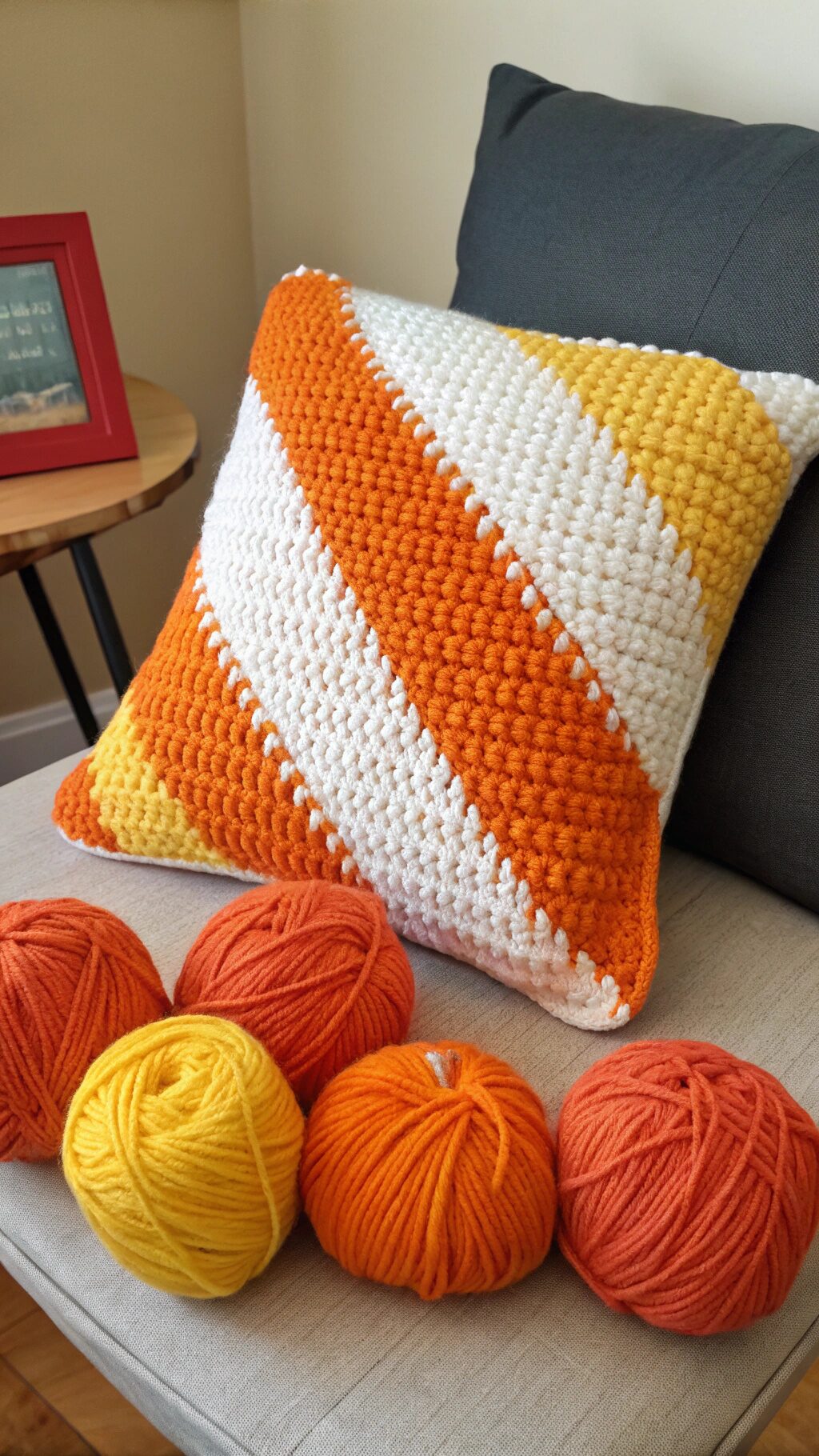 Candy Corn Pillow Pattern