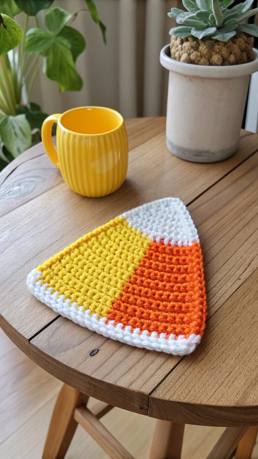 Candy Corn Coaster Set