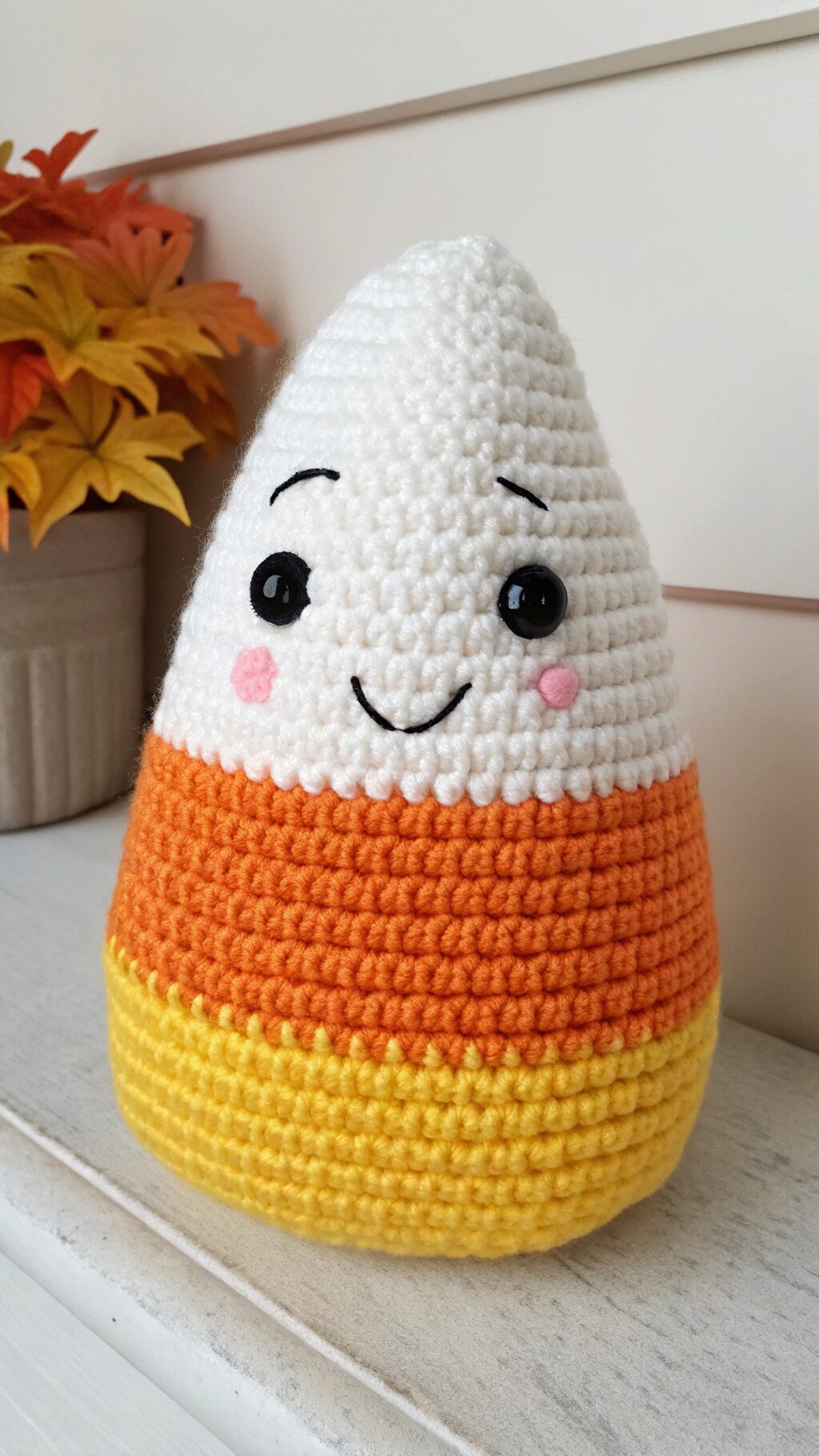 Candy Corn Stuffed Animal