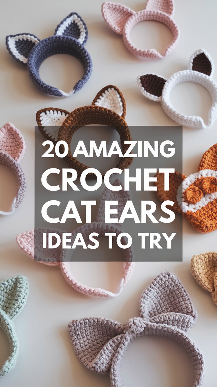 Crochet Cat Ears