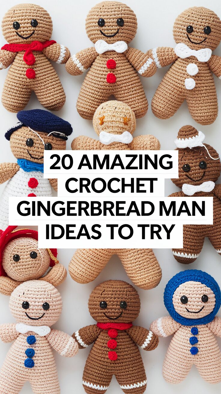 Crochet Gingerbread Man