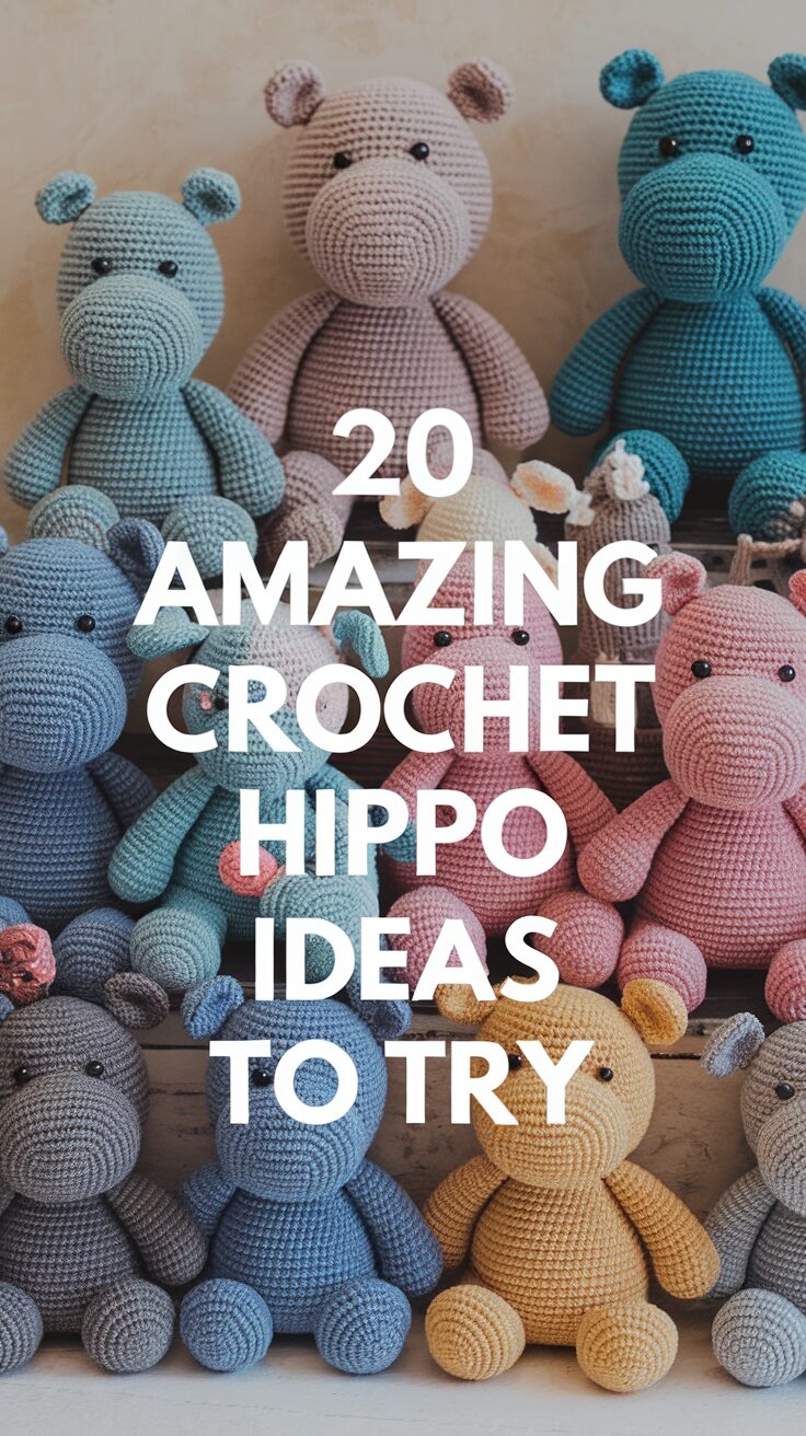 Crochet Hippo