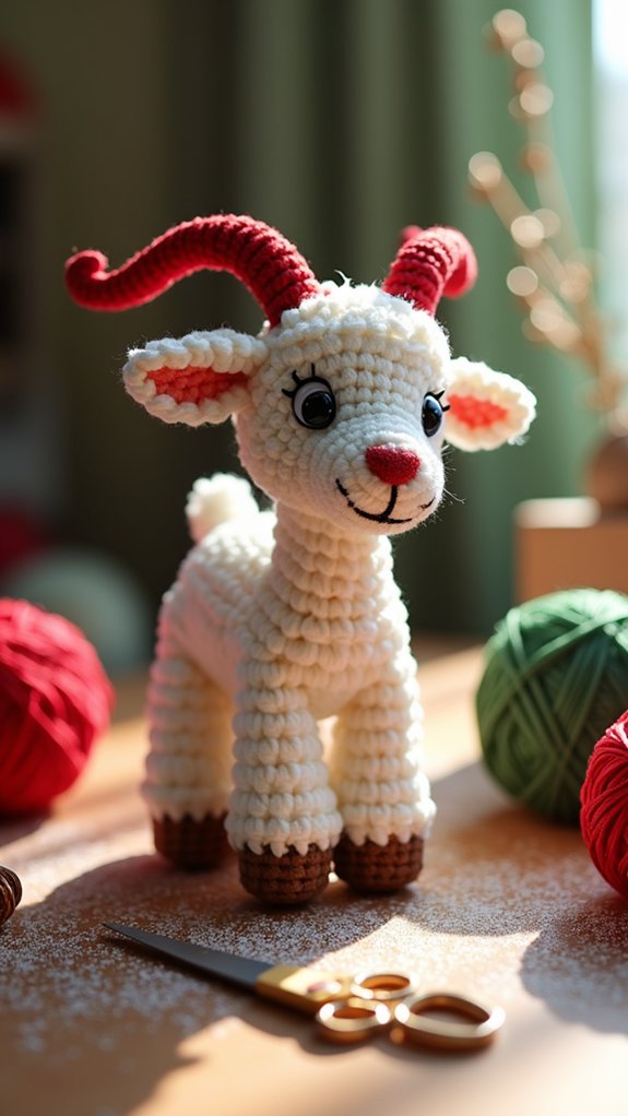 joyful celebrations with goat