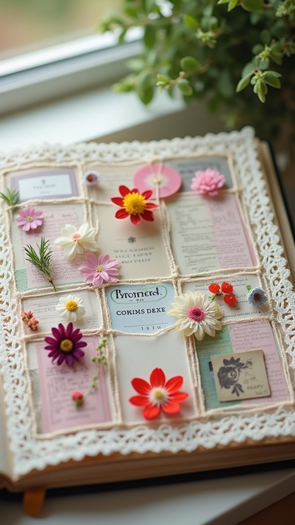 keepsake storage pocket pages