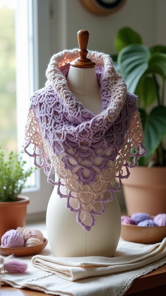 lace hooded elegant design