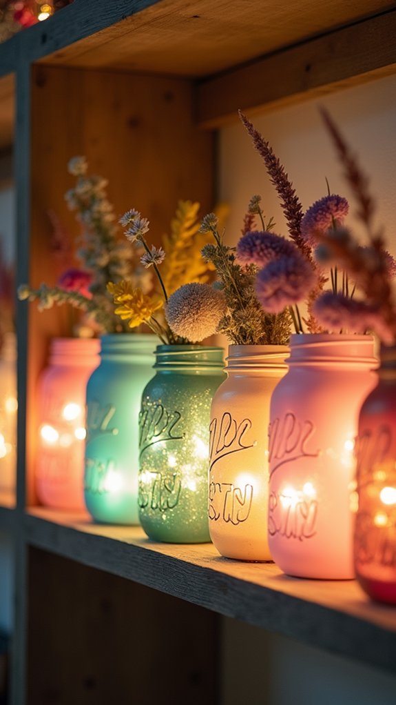mason jars for storage