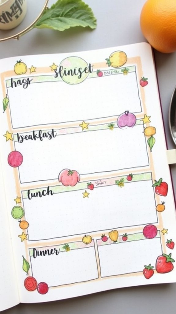 organized meal preparation schedule
